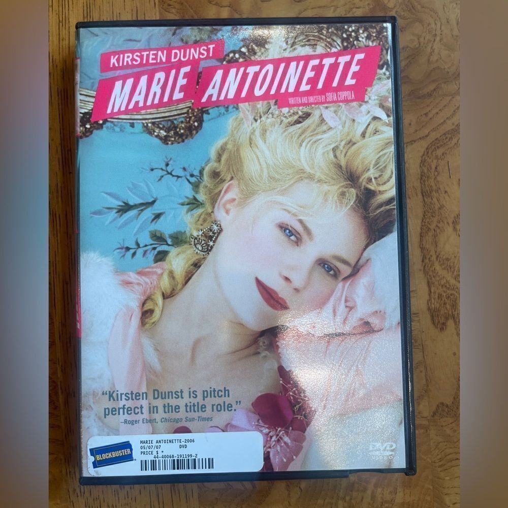 Marie Antoinette with Kirsten Dunst DVD